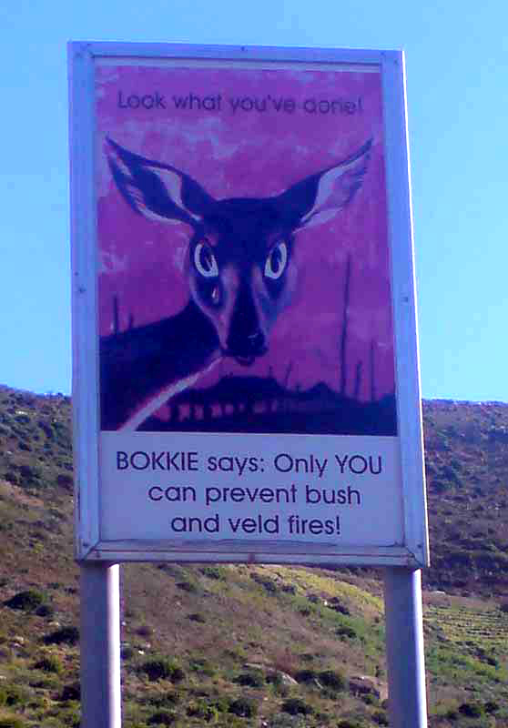 Bokkie Fire Sign